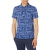 Brooks Brothers Polo a Maniche Corte da Uomo in Jersey di Cotone con Stampa, Blu, L