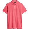 Superdry Polo da uomo LISO con cappuccio, Rosso Teaberry, XL