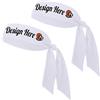 TOPTIE Fascia per capelli personalizzata, fascia per il sudore, fascia sportiva, crea la tua fascia con logo
