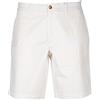 Coveri Bermuda uomo chino Collection in cotone elasticcizato classi stretch, Bianco 50