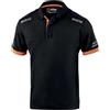 Sparco Polo da Lavoro Tecnica da Uomo Traspirante Estiva. Maglia piqué con Spalline rinforzate, Alta visibilità. Modello Toledo. Taglia XL
