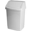 Curver 04042-026-65 - Pattumiera Click-It 22,9 x 18,9 x 38,1 cm, in plastica, 22,9 x 18,9 x 38,1 cm, Colore: Bianco