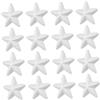 OUNONA Decorazioni Fai Da Te a Forma Di Stella 8 Cm in Polistirolo Bianco Per Decorazioni Natalizie e Festa, Set Da 30 Pezzi Per Progetti Creativi e Modellismo Ragazzo Ragazza