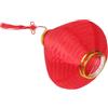 SHERCHPRY Lanterna Rossa Decorativa Tradizionale per Esterno e Festa, Stile Vintage | Carta e Plastico, Opzione da Appendere Versatile, Forma Classica, per Centro Visivo, Locale Notturno