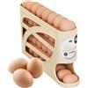 Generic Dispenser automatico di uova - Portauova a 4 ripiani per frigorifero, organizer per frigorifero, contenitore per frigorifero e tavolo