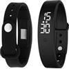 HENGBIRD Sveglia con vibrazione, bracciale con vibrazione, 2 allarmi, USB, batteria da 30 giorni, IP57, per sonno profondo, viaggi, vita quotidiana