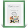 RahmenMax Morena Cornice per Quadri Cornice per Poster 60x75 cm Verde Froschgrün 75x60 cm con Pannello Posteriore Bianco e Vetro Acrilico Trasparente