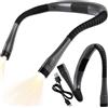 KRUMAD Lampada da lettura a LED, lampada da comodino, lampada da lettura a libro, lampada USB ricaricabile con 3 modalità di luce, lampada da lettura, lampada da lettura, lampada da lettura, lampada