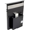 Broan-NuTone 273603 Cappa Eclipse con copertura in acciaio inox, 500 CFM, 36 Downdraft