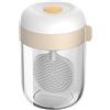 Generico Shampoo Schiumogeno: Crea Una Densa Di Schiuma | Bubbler Ricco Elettrico Portatile | Dimensioni 10x11,5 Cm + Ricarica USB | Di Miscelazione In Polimero Siliconico Impermeabile - Per Gel