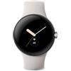 Google Pixel Watch 41mm LTE Polished Silver Case con Cinturino Sport Chalk Europa