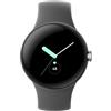 Google Pixel Watch 41mm LTE Polished Silver Case con Cinturino Sport Charcoal Europa
