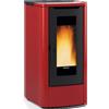 EXTRAFLAME Stufa TEOREMA PLUS Bordeaux 1284150