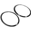 TIKATARER Anello di Rivestimento del Faro Nero Lucido 51137149905 51137149906 7149905, Ricambio per Clubman R55 R56 R57 R58 R59