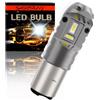 SageSunny Lampada LED BA20D h6 S2 Faro Motociclo 12V-60V AC/DC,Lampada Anabbaggiante/Abbagliante LED 18W 2000LM 6500K Bianco Freddo, Canbus Senza Errori Non-polarità,1 confezione,18 Mesi di Garanzia