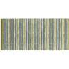 GBiancheria by Suardi Tappeto Passatoia Cucina Bagno LAOS Verde - Ciniglia Jacquard, Lavabile, Antiscivolo, Design Moderno - Made in Italy - Vari Formati Disponibili (55x140cm)