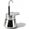 Cyrank Caffettiera Moka in Acciaio Inossidabile, Caffettiera Moka con Beccuccio Singolo, Caffettiera di Tipo Italiano Caffettiera Portatile Fai-da-Te Per Il Campeggio Domestico, Grande Capacità Fai-da-te