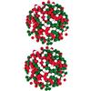 GRIRIW 2000pezzi Palline Di Natale Colorate Da Pompon Soffici Per Decorazioni Festive Lavoretti Natalizi Divertenti e Creativi Atmosfera Festiva Per Albero Di Natale e Feste