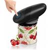 Anluomafuy Apriporta Lattine Elettrico, Apriscatole Automatico One Touch con Bordo Liscio, a Batteria, Adatto a Lattine di Tutte le Dimensioni, Apriscatole Senza Mani per Cucina, Adatto anche per Mancini