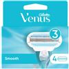 Gillette Venus Smooth lametta per rasoio donna a 3 lame 4 pezzi
