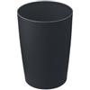 Adatto-M T114011 Gettacarte cilindrico polipropilene ignifugo nero 8 litri
