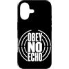 Jimbeels Custodia per iPhone 17 OBEY NO ECHO Pensiero Libero Voce Personale
