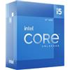 Intel® Core™ i5-12600K Processore desktop di 12a generazione (frequenza base: Tuboboost da 3,7 GHz: 4,9 GHz, 6 core, LGA1700, RAM DDR4 e DDR5 fino a 128 GB)