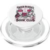 Trash Readers Raccoon Club Lettori di rifiuti Libro Raccoon Club Divertente Chaos Capitoli Lettore PopSockets PopGrip per MagSafe