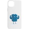 Funny Block Building Brick Toy Humor Kid Custodia per iPhone 14 Plus Vuoi vedere il mio giocattolo Building Brick Builders in confezione da sei