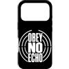 Jimbeels Custodia per iPhone 17 Pro OBEY NO ECHO Pensiero Libero Voce Personale