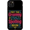 Proud Grandma First Time Grandmother Mim Custodia per iPhone 11 Pro Max Prima Volta Grammy Lasciate che il Spoiling Begin Orgoglioso Nonna