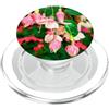 Stylish Flowers Shapes Mania Rosa Cremoso Bianco Fucsia Trovato a Singapore Shapes Mania PopSockets PopGrip per MagSafe