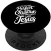 Best Jesus Christian Designs I'm Not That Perfect Christian PopSockets PopGrip Adesivo