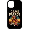 Retro Video Game Lover Console Gamers Pa Custodia per iPhone 12/12 Pro Divertente Parrot Gamer Meme Retro Gioco di Giochi di parole Animal Joke Console