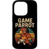 Retro Video Game Lover Console Gamers Pa Custodia per iPhone 14 Pro Divertente Parrot Gamer Meme Retro Gioco di Giochi di parole Animal Joke Console