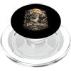 Alpine Predator Co. Pastello Cougar Montagna Fauna Selvatica Art Design Puma Animale Leone PopSockets PopGrip per MagSafe