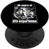 Anker Leuchtturm Kompass Geburtstag 35 Ancora Faro Bussola 35° Compleanno Idea Regalo PopSockets PopGrip Adesivo