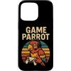 Retro Video Game Lover Console Gamers Pa Custodia per iPhone 15 Pro Max Divertente Parrot Gamer Meme Retro Gioco di Giochi di parole Animal Joke Console