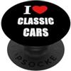 Vintage Classic Retro Vehicles Cars Bike Collezionisti di restauratori di veicoli di auto classiche d'epoca PopSockets PopGrip Adesivo