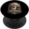Alpine Predator Co. Pastello Cougar Montagna Fauna Selvatica Art Design Puma Animale Leone PopSockets PopGrip Adesivo