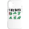 T-REX Hates Boxing Push-Ups Handstands B Custodia per iPhone 16 T-REX Hates Boxing Push-Ups Handstands Backstroke Pull-Ups