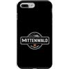 Mittenwald Germany Alpine City Travel Ap Custodia per iPhone 7 Plus/8 Plus Mittenwald Germania City Travel Montagne panoramiche