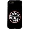 Alpine Ski Mountain Travel Winter Appare Custodia per iPhone SE (2020) / 7/8 Avventura invernale sugli sci Zell am See-Kaprun