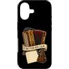 Jimbeels Custodia per iPhone 17 BUTTON BOX CALM Fisarmonica Diatonica Musica Folk