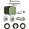 Stocker Sistema Antizanzare Professionale Geyser PRO DUAL Stocker Copertura fino a 7200 mq 2 Zone in KIT