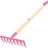 Stocker Rastrello 8 Denti Kids Garden Rosa - Stocker