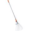 Stocker Rastrello Per Fogliame Denti Regolabili c/Manico - Stocker