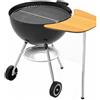 Weber Ripiano Laterale In Bambu'-Tavolo Per Barbecue a Carbone Ø 47 e 57 - Weber