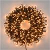 Lotti Importex Catena MiniCluster Ø6cm 1000 LED TRADITIONAL 5mm Controller 8G 20,5m - Lotti Importex