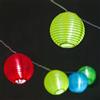 Lotti Importex Catena 16 Lanterne LT Multicolor LED 80 mm Prol. Luce Fissa - Lotti Importex